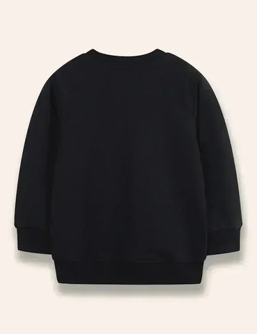 Bedrucktes Sweatshirt für Weihnachts-Disc- und Schneeparty