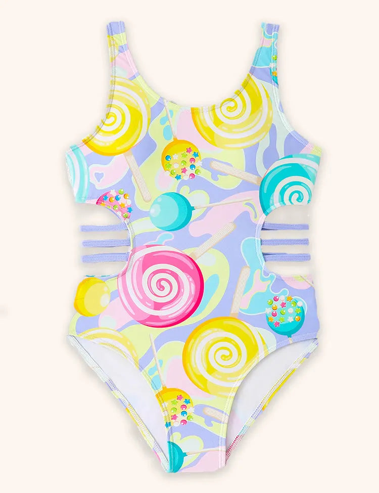Cute Lollipop Swimsuit