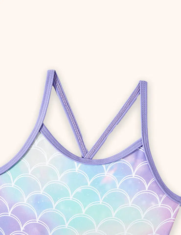 Scale Printed Swimsuit