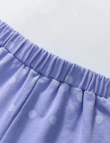 Niedliche Shorts mit Giraffenprint aus Baumwolle