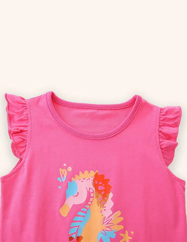 Seahorse Printed Set