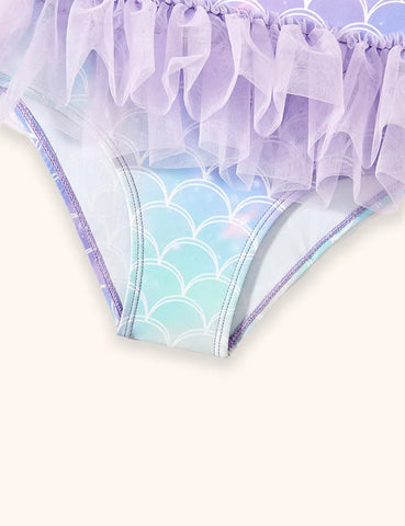 Scale Printed Swimsuit