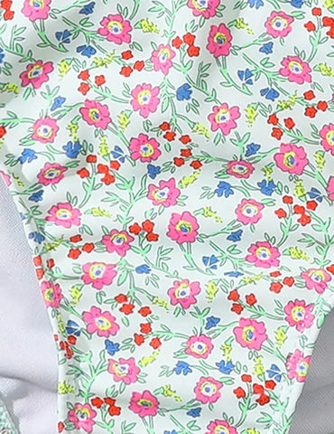 Floral Printed Bikini Swimsuit
