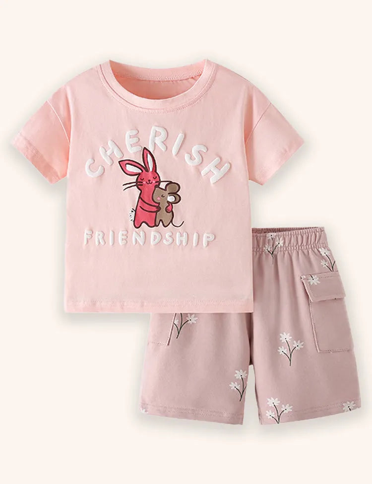 Coniglio&MSet di t-shirt stampate