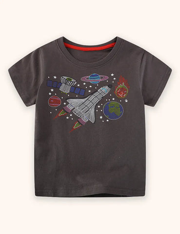 Glowing Space T-Shirt