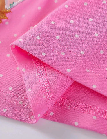 Fox Applique Dress