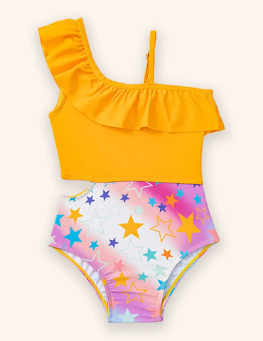 Cute Cartoon Print Swimsuit