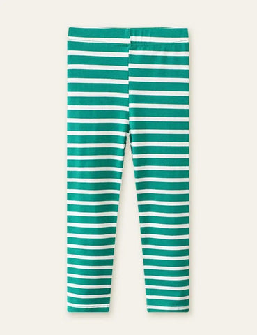 100%Cotton Striped Leggings - Mini Taylor