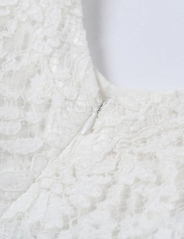 Bow Tutu Lace Dress