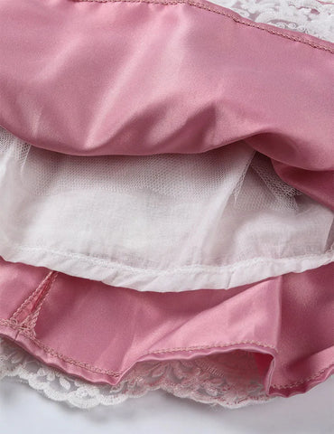 Bow Tutu Lace Dress