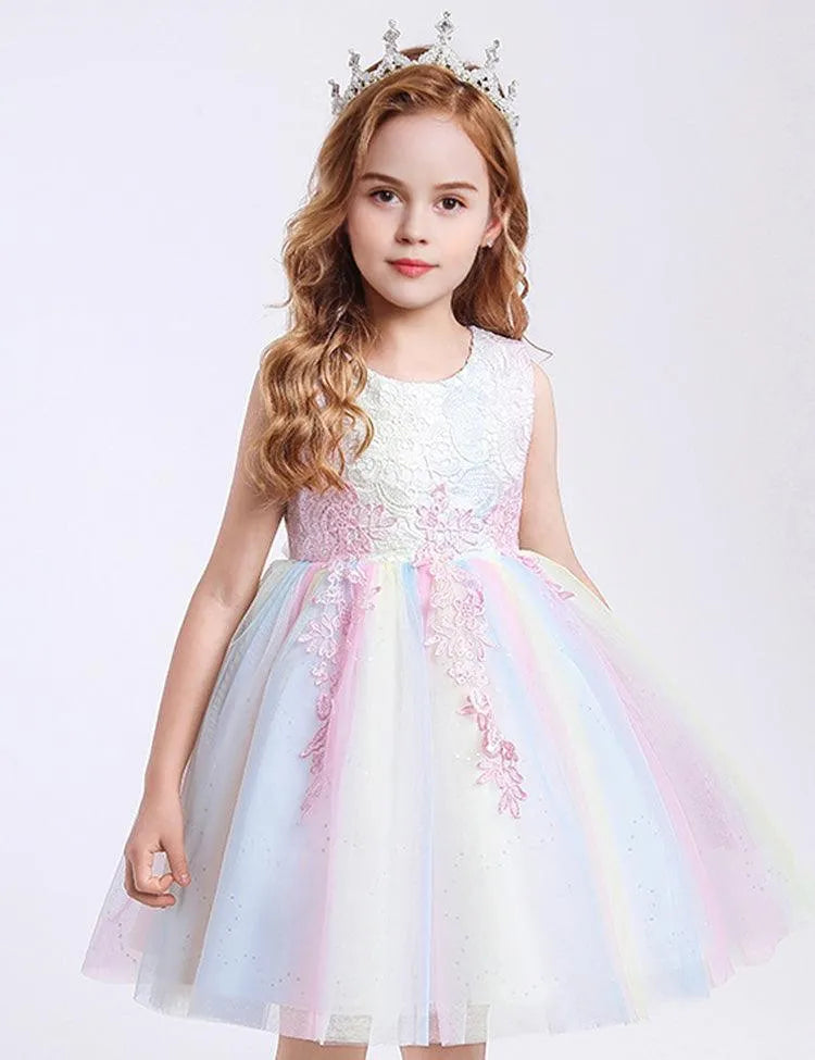 Sleeveless Tulle Party Dress - Mini Taylor