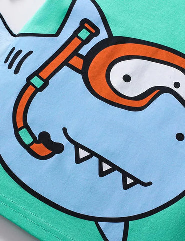 Cartoon-Hai T-Shirt