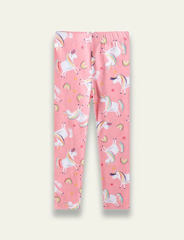 Unicorn Printed Leggings - Mini Taylor