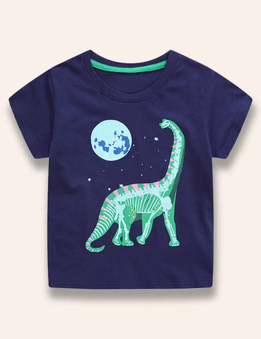 Glowing Dinosaur T-Shirt