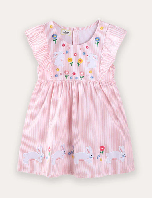 Bunny Appliqué Dress