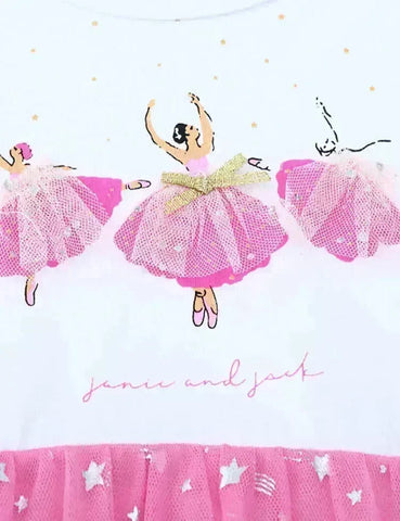 Ballettmädchen Rüschiges Tüllkleid Mit Sternen
