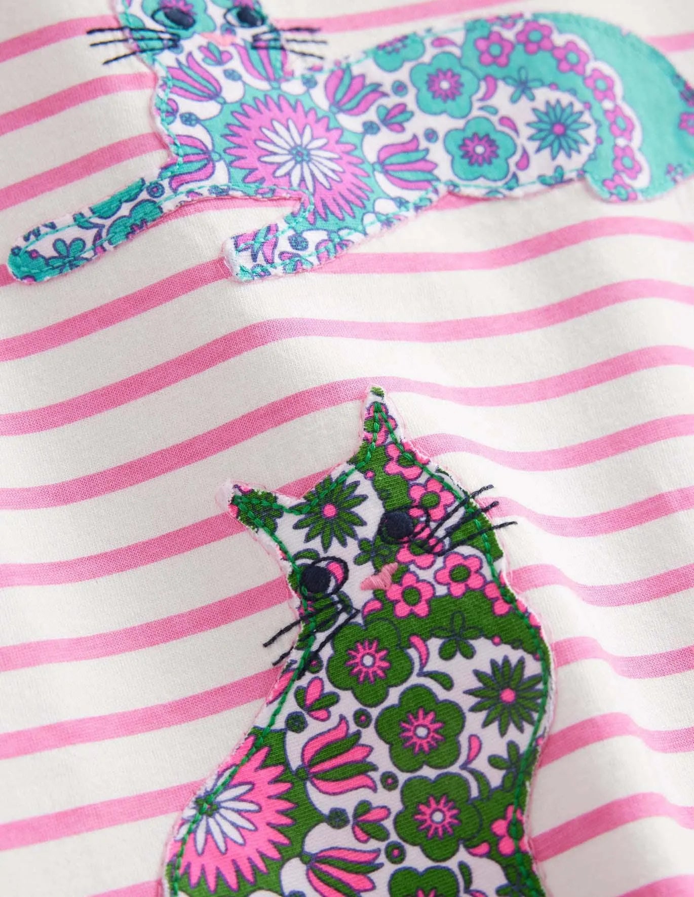 Short Sleeve Appliqué Tunic - Mini Taylor