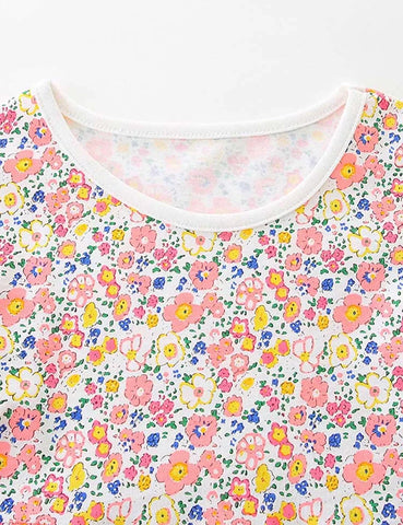 Flower Full Printed Dress