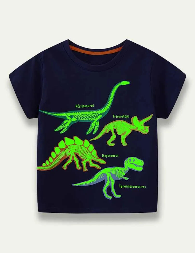 Glowing Dinosaur T-Shirt - Mini Taylor