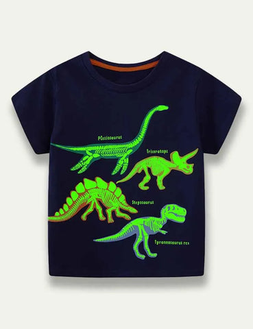 Glowing Dinosaur T-Shirt - Mini Taylor