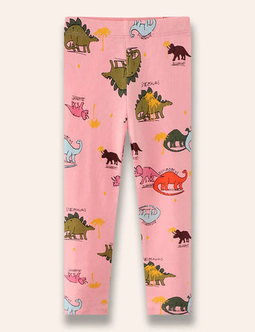 Leggings mit Dinosaurierdruck