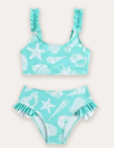 Ocean Print Swimsuit