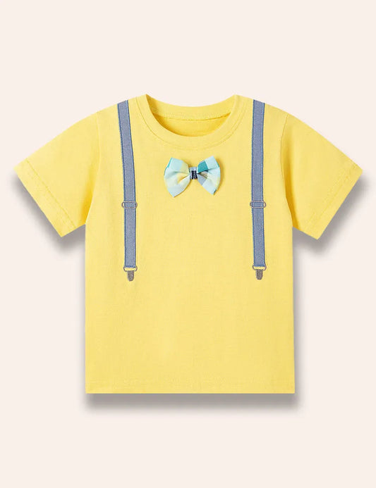 T-shirt stampata Piccolo Gentiluomo
