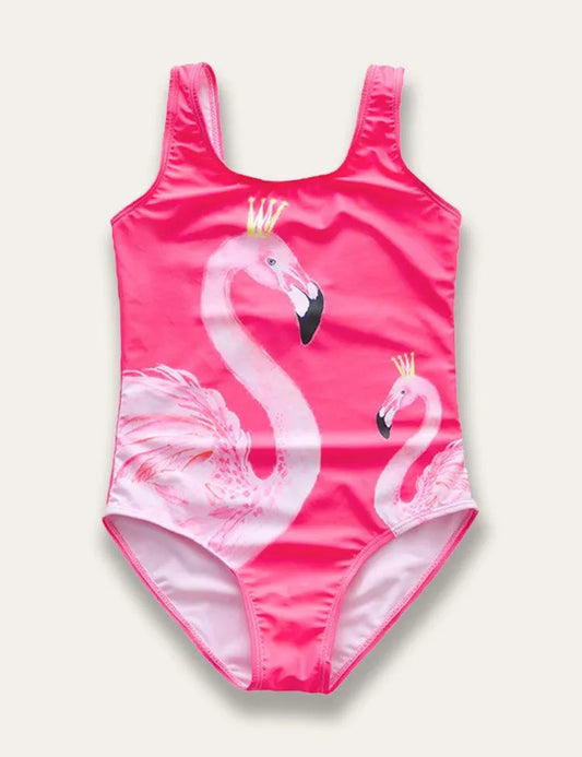Flamingo Print Swimsuit - Mini Taylor