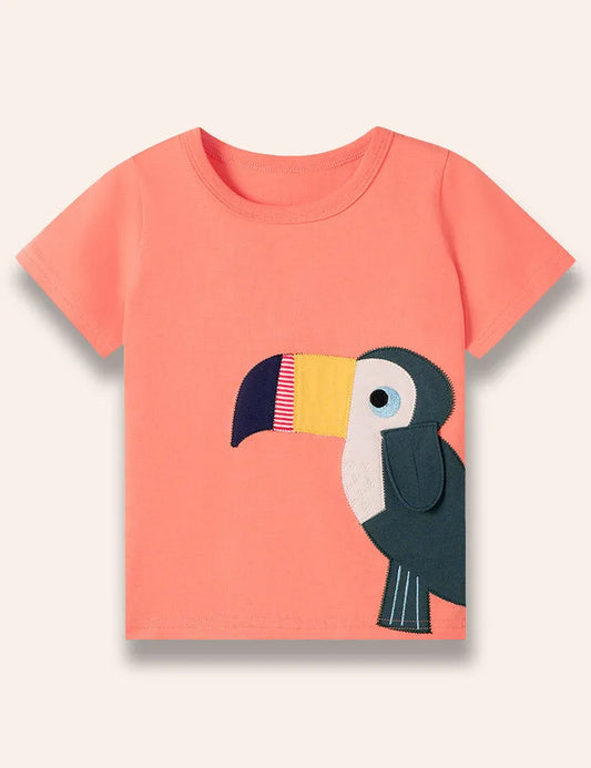 T-shirt con applicazioni Tucano Cartoon