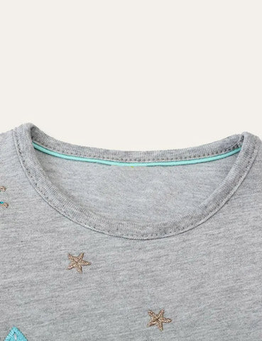 Star Deer Dress - Mini Taylor