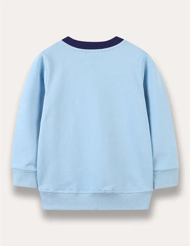 Shark Printed Sweatshirt - Mini Taylor