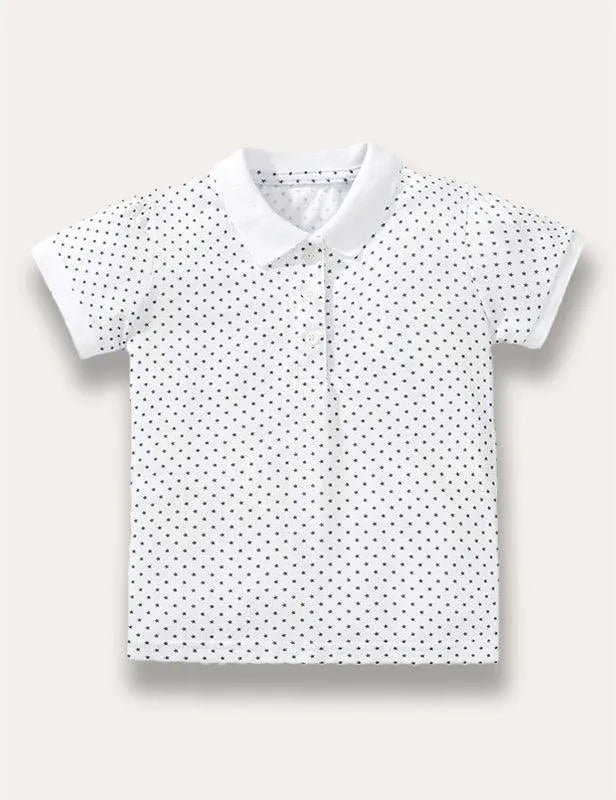 Series Dotted Polo T-Shirt - Mini Taylor