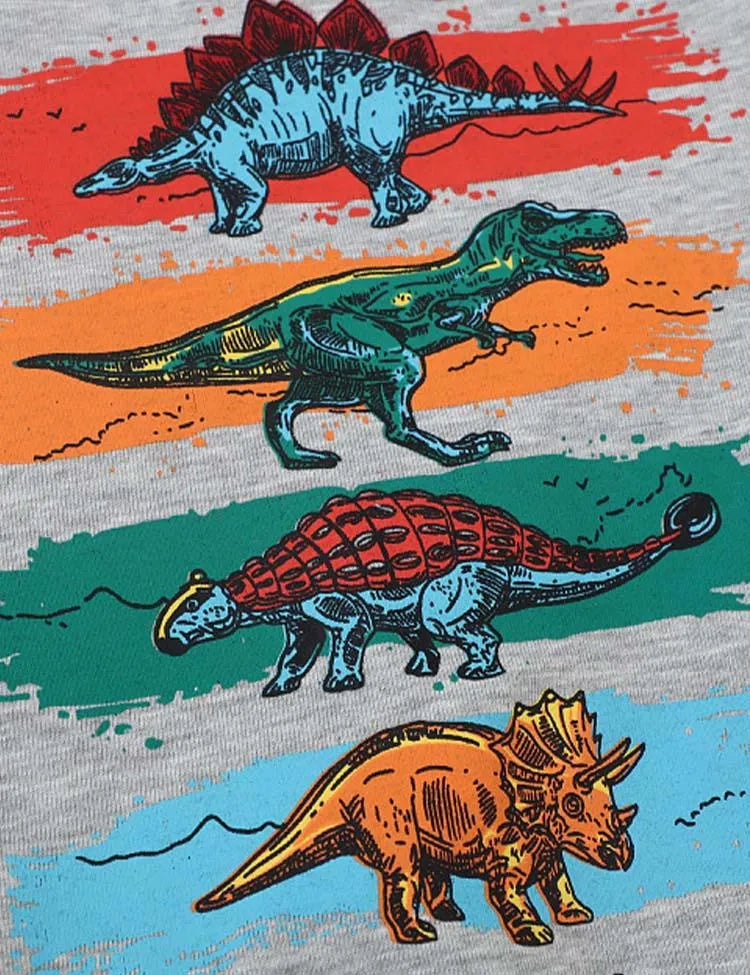 Dinosaur Printed Sweatshirt - Mini berni