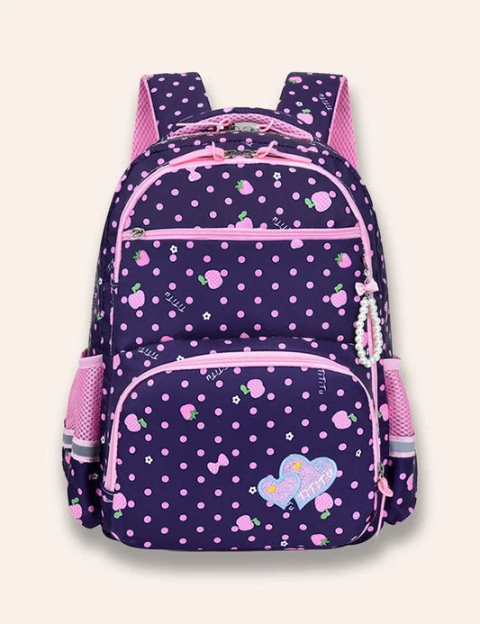 Elementary School Strawberry Backpack - Mini Taylor
