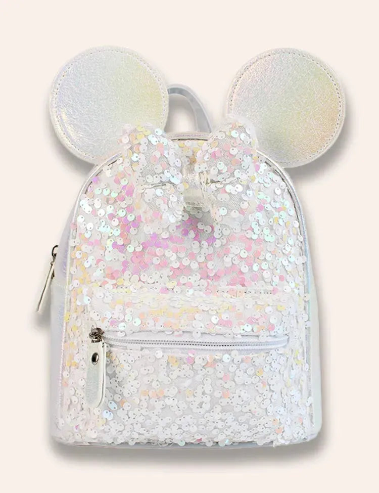 Glänzender Schleifen-Rucksack