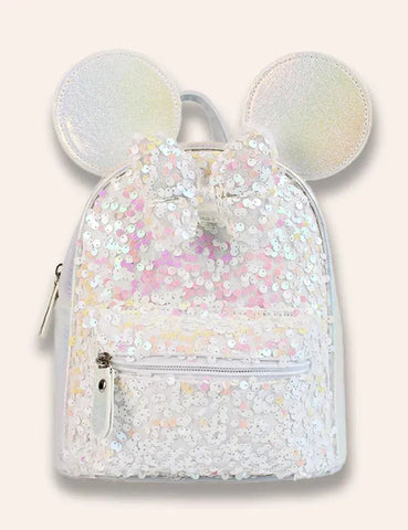 Glänzender Schleifen-Rucksack