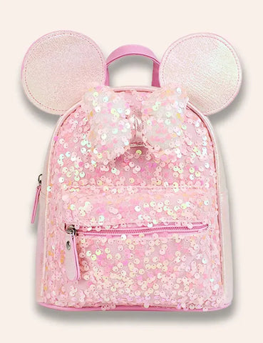 Glänzender Schleifen-Rucksack