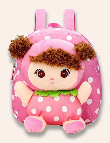 Erdbeer-Puppenrucksack