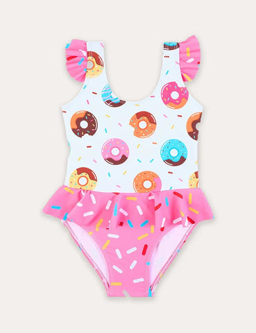 Unicorn Print Swimsuit