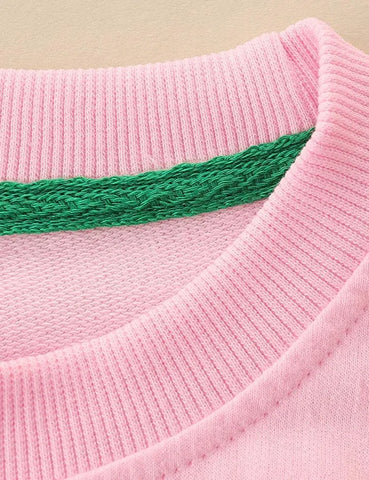 Bedrucktes Sweatshirt mit Weihnachts-Lebkuchenmann