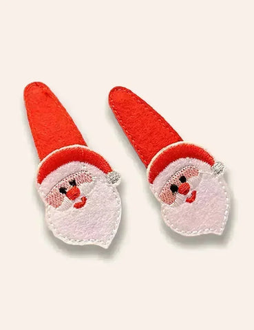 2PCS Weihnachts-Haarnadeln