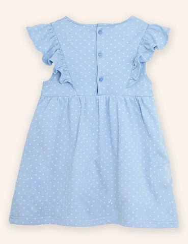 Flower Princess Applique Dress