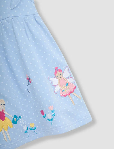 Flower Princess Applique Dress