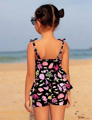 Ocean Printed Swimsuit