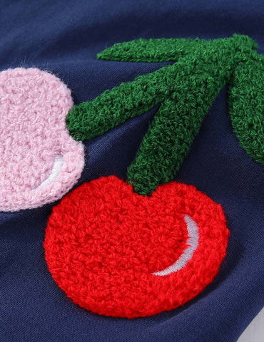 Cherry Embroidered Dress