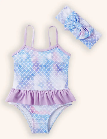 Cute Print One-piece Swimsuit