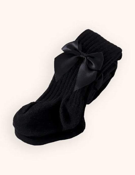 Bow Knitted Leggings