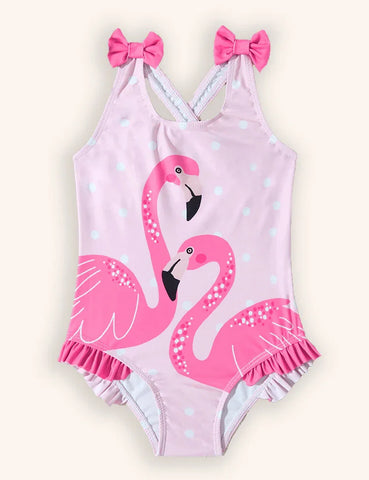 Cute Print One-piece Swimsuit