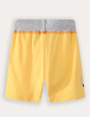 Shorts mit Tier-Applikation