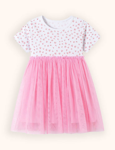 Floral Tulle Dress